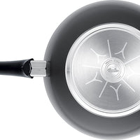Fissler - Ceratal 11”, 3.9 Qt Orbit Black Ceramic Non-Stick Wok - 100-821-28-1000
