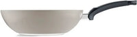 Fissler - Ceratal 11”, 3.9 Qt Warm Grey Ceramic Non-Stick Wok - 100-820-28-1000