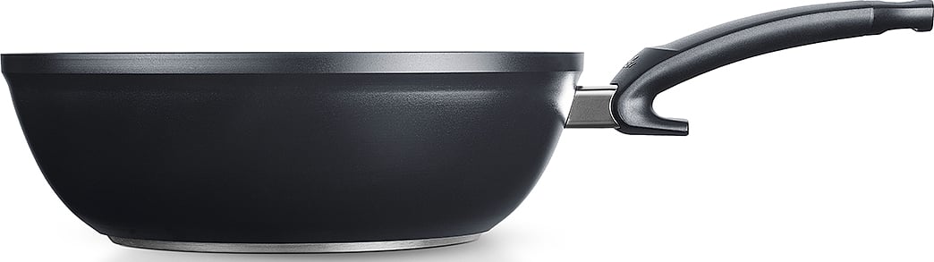 Fissler - Ceratal 12", 5.5 Qt Orbit Black Ceramic Non-Stick Wok - 100-821-30-1000
