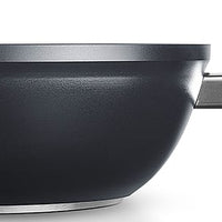 Fissler - Ceratal 12", 5.5 Qt Orbit Black Ceramic Non-Stick Wok - 100-821-30-1000