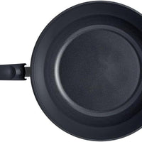 Fissler - Ceratal 12.6”, 6 Qt Orbit Black Ceramic Non-Stick Wok, with Helper Handle - 100-821-32-1000