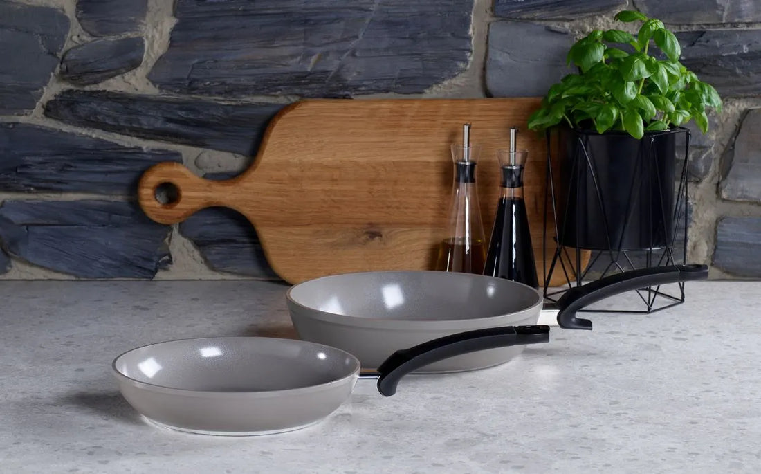 Fissler - Ceratal®Classic 9.5" Warm Grey Ceramic Non-Stick Frying Pan - 157-220-24-1000