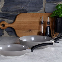 Fissler - Ceratal®Classic 9.5" Warm Grey Ceramic Non-Stick Frying Pan - 157-220-24-1000