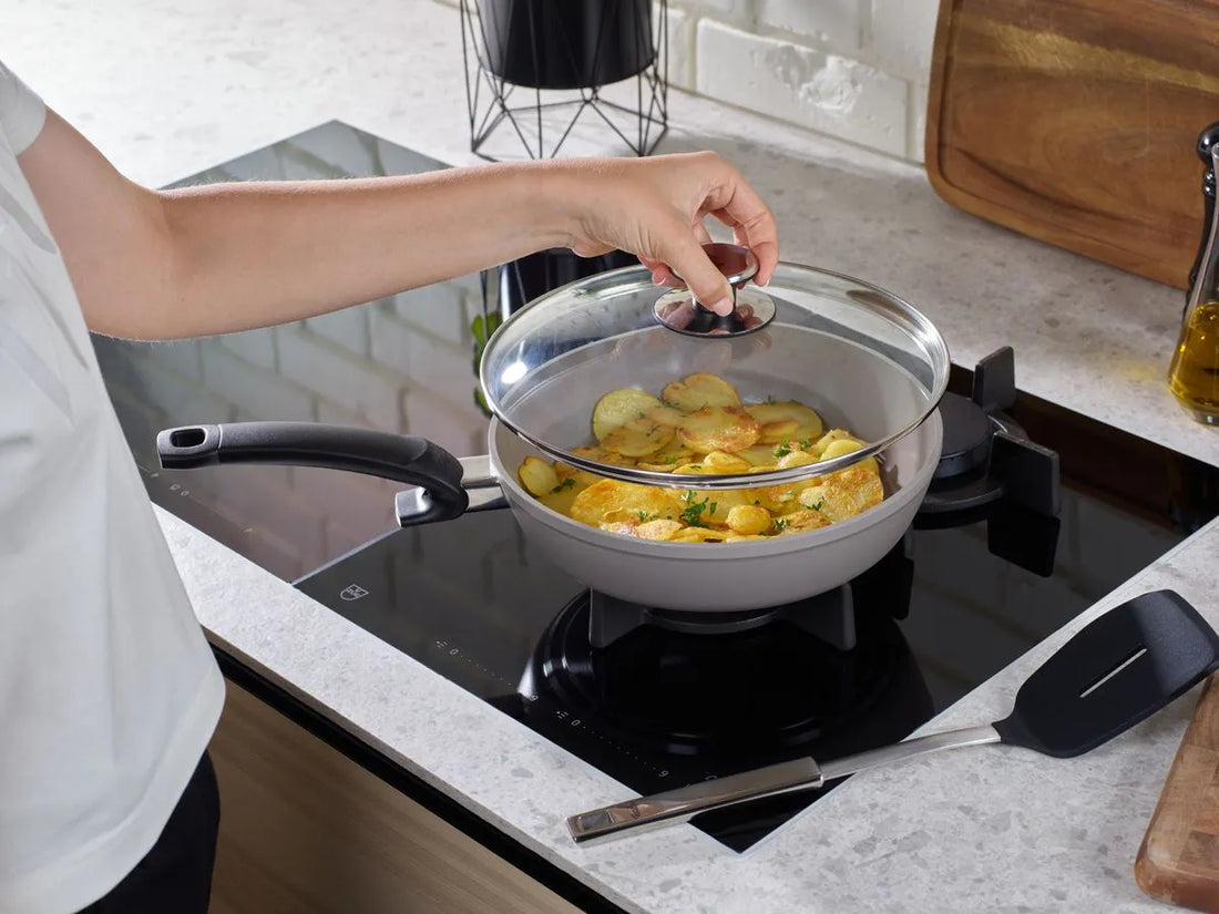 Fissler - Ceratal®Comfort 8" Warm Grey Ceramic Non-Stick Frying Pan - 159-220-20-1000