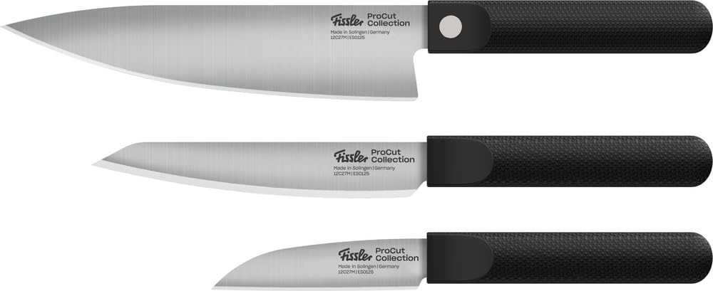 Fissler - ProCut 3 Pcs Kinves Set Included Chef’s Knife, Utility Knife & Paring Knife - 001-029-03-0000