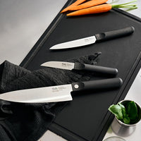 Fissler - ProCut 3 Pcs Knives Set Included Meat Slicer, Chef’s Knife & Paring Knife - 001-039-03-0000