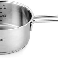 Fissler - Pure Collection 6.3”, 1.5 Qt Saucepan with Glass Lid - 086-155-16-0000