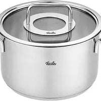 Fissler - Pure Collection 6.3”, 2 Qt Stock Pot with Glass Lid - 086-115-16-0000