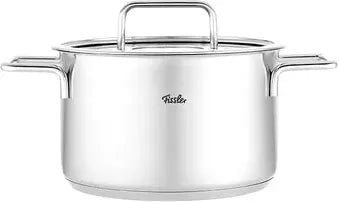 Fissler - Pure Collection 6.3”, 2 Qt Stock Pot with Glass Lid - 086-115-16-0000