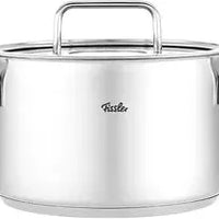 Fissler - Pure Collection 6.3”, 2 Qt Stock Pot with Glass Lid - 086-115-16-0000