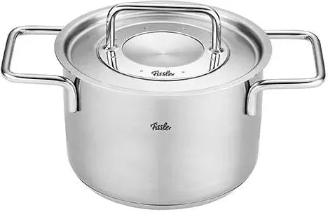 Fissler - Pure Collection 6.3", 2 Qt Stock Pot with Metal Lid - 086-114-16-0000