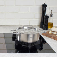 Fissler - Pure Collection 8", 2.5 Qt Rondeau with Metal Lid - 086-124-20-0000