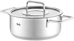 Fissler - Pure Collection 8", 2.7 Qt Rondeau with Glass Lid - 086-125-20-0000
