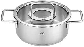 Fissler - Pure Collection 8", 2.7 Qt Rondeau with Glass Lid - 086-125-20-0000