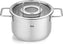 Fissler - Pure Collection 8”, 3.8 Qt Stock Pot with Glass Lid - 086-115-20-0000