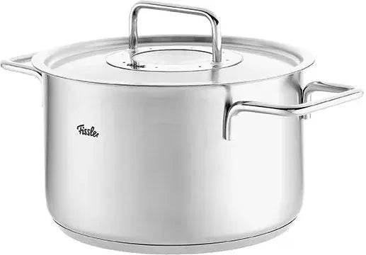 Fissler - Pure Collection 8", 3.8 Qt Stock Pot with Metal Lid - 086-114-20-0000