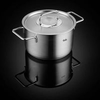 Fissler - Pure Collection 8", 3.8 Qt Stock Pot with Metal Lid - 086-114-20-0000