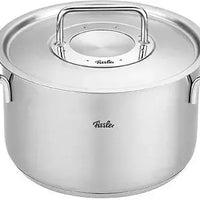 Fissler - Pure Collection 8", 3.8 Qt Stock Pot with Metal Lid - 086-114-20-0000