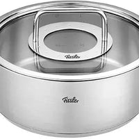 Fissler - Pure Collection 9.5", 3.2 Qt Rondeau with Glass Lid - 086-125-24-0000