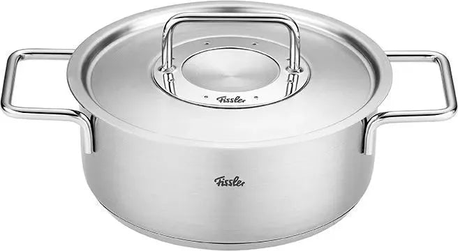 Fissler - Pure Collection 9.5", 4.1 Qt Rondeau with Metal Lid - 086-124-24-0000