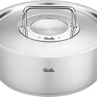 Fissler - Pure Collection 9.5", 4.1 Qt Rondeau with Metal Lid - 086-124-24-0000