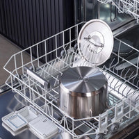 Fissler - Pure Collection 9.5", 6 Qt Stock Pot with Metal Lid - 086-114-24-0000