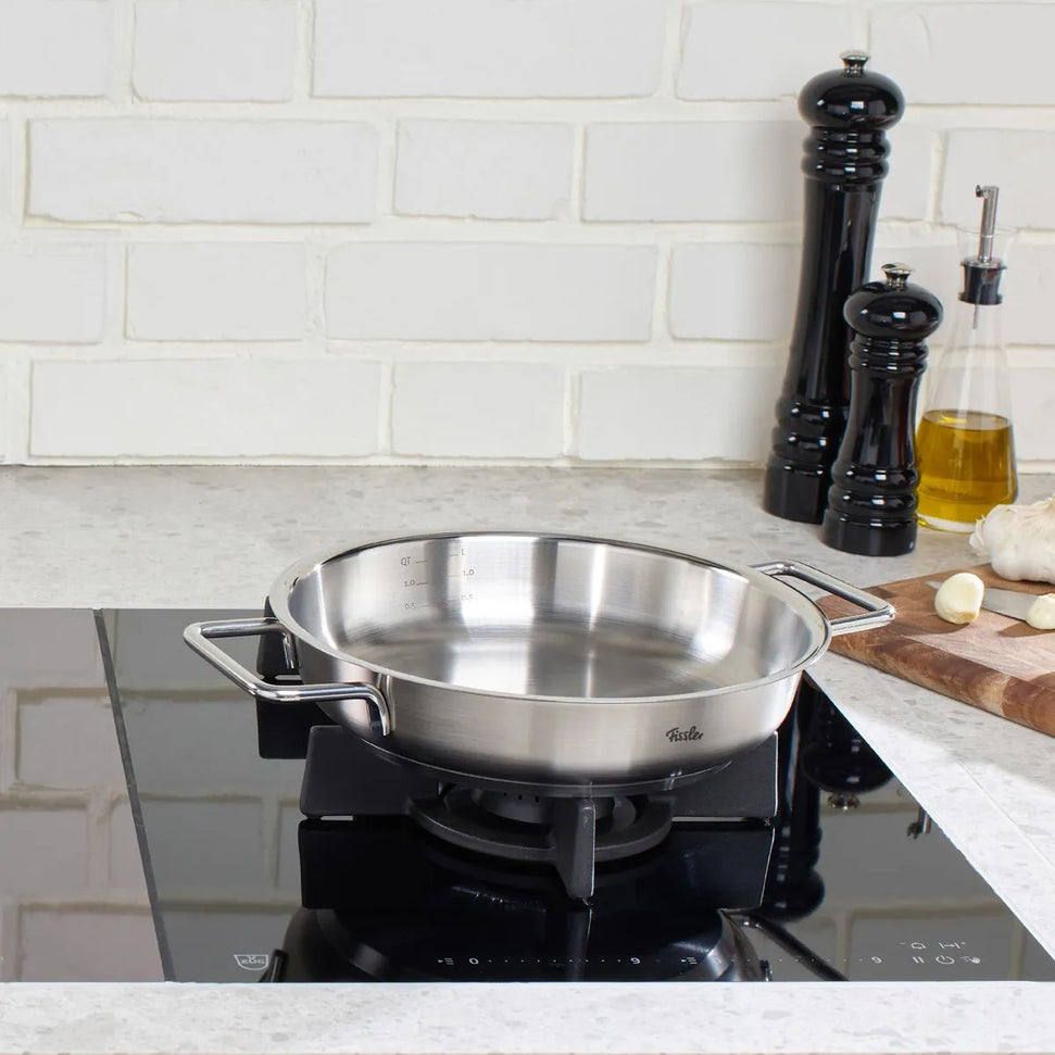 Fissler - Pure Collection Pro 9.5" Stainless Steel Serving Pan - 086-384-24-1000