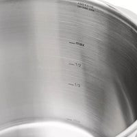 Fissler - Vitaquick® Premium 2 Pcs set, 3.7 Quart and 6.3 Quart Pressure Cooker plus Glass Lid - 602-410-13-0800