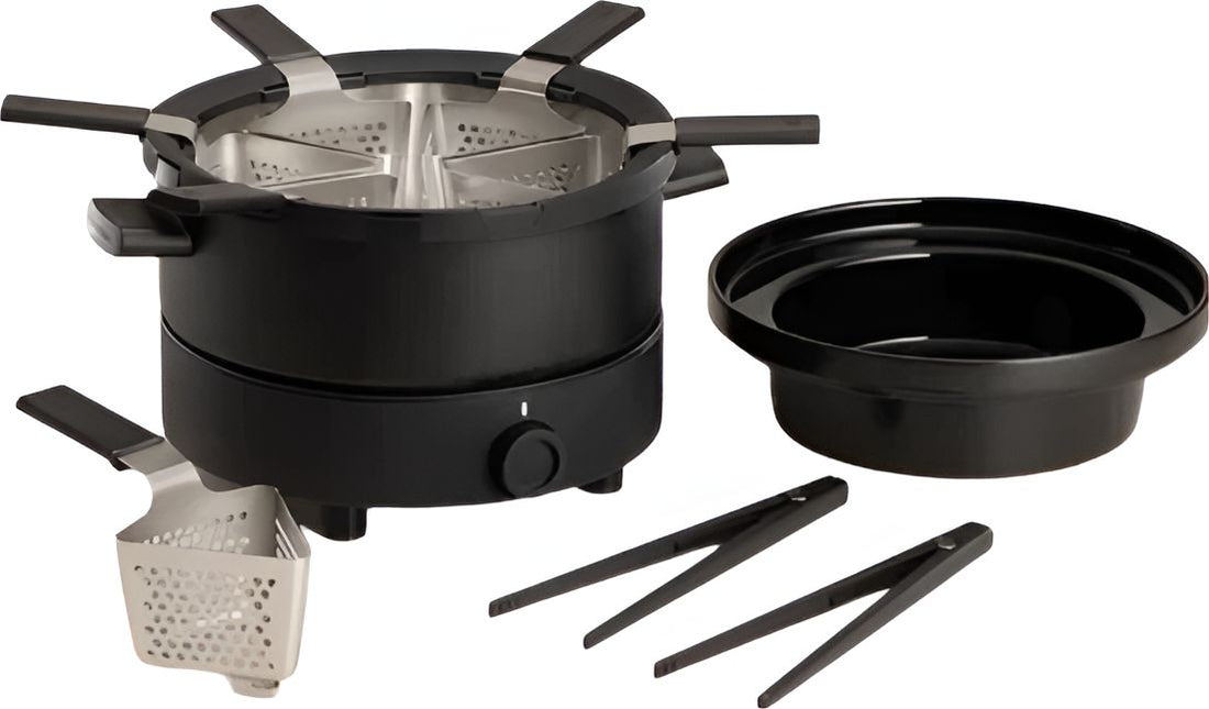 Fondussimo - Evolution 6 Baskets 3-In-1 Fondue Set - FME1003