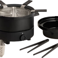 Fondussimo - Evolution 6 Baskets 3-In-1 Fondue Set - FME1003