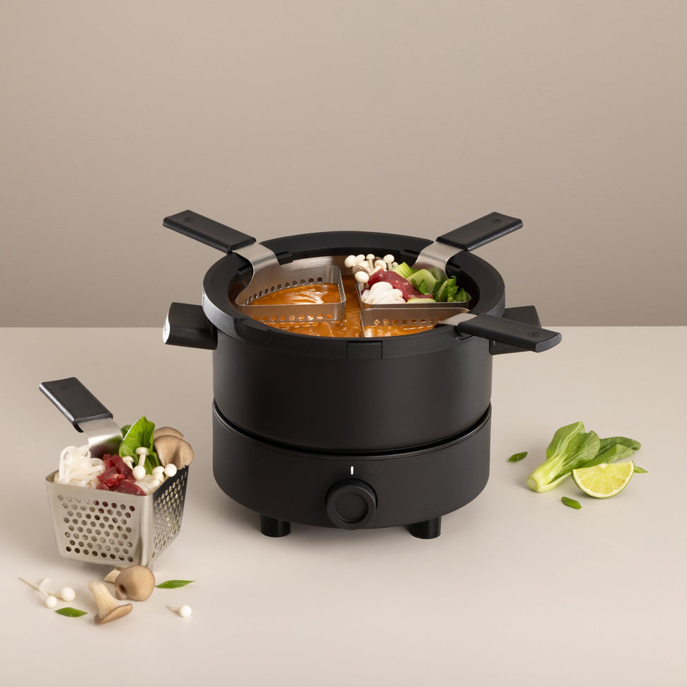 Fondussimo - Evolution Mini 4 Baskets Fondue Set - FME1000