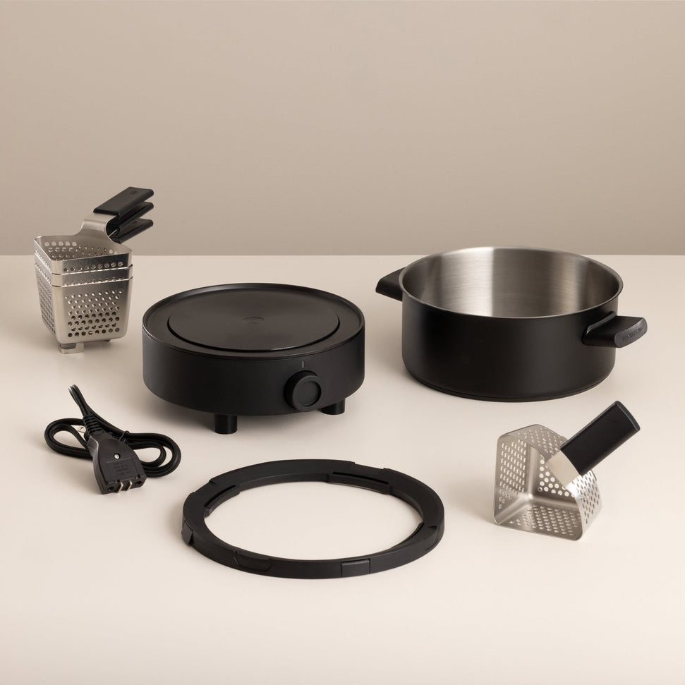 Fondussimo - Evolution Mini 4 Baskets Fondue Set - FME1000