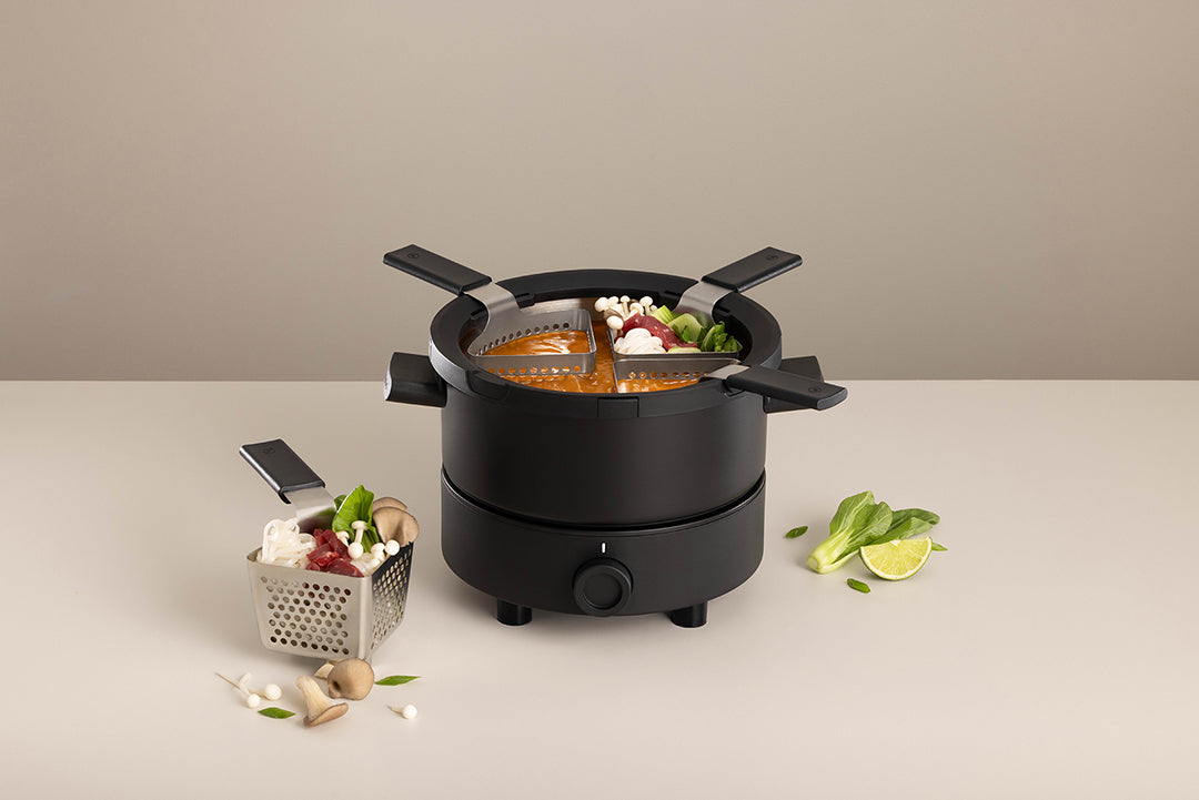Fondussimo - Evolution Mini 4 Baskets Fondue Set - FME1000
