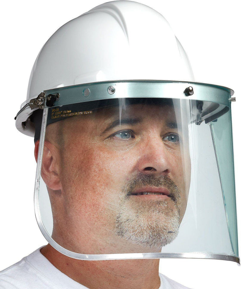 Forcefield - Heat Resistant Aluminum Spring Mounted Bracket Face Shield - 026-30015