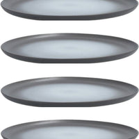 Fortessa - 10" Miles Charcoal Plate, Pack of 4 (Collection No 1) - CT.0213.25