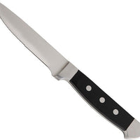 Fortessa - 10" Vaquero Serrated Steak Knife, Pack of 6 - 1.5.STK.00.270