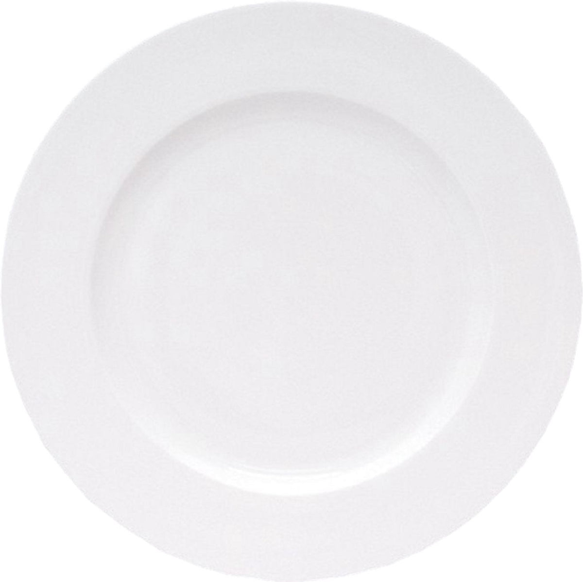 Fortessa - 10.25" Fortaluxe SuperWhite Ilona Plate (26cm), Pack of 24 - 6200.F0000.01