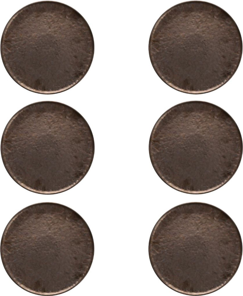 Fortessa - 10.25" Nivo Metallic Dinner Plate Flat Coupe, Pack of 6 - D752.026.0000