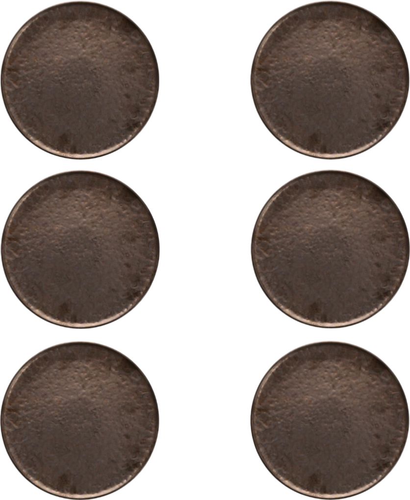 Fortessa - 10.25" Nivo Metallic Dinner Plate Flat Coupe, Pack of 6 - D752.026.0000