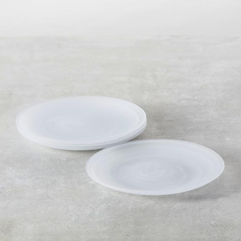 Fortessa - 10.5" La Jolla White Dinner Plate, Pack of 4 - 2600.WHITE.01