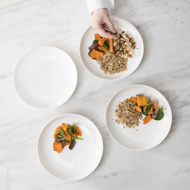 Fortessa - 10.5" Modern Coupe Dinner Plate, Pack of 4 - FFD-MC-803