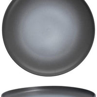 Fortessa - 10.75" Hugo Charcoal Coupe Plate, Pack of 4 (Collection No 1) - CT.0212.10