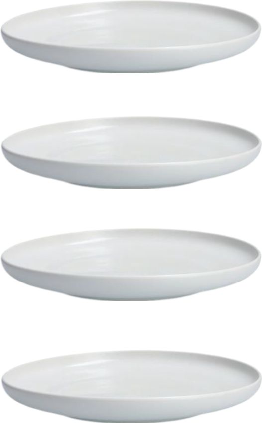 Fortessa - 10.75" Hugo White Coupe Plate, Pack of 4 (Collection No 1) - CT.0112.10