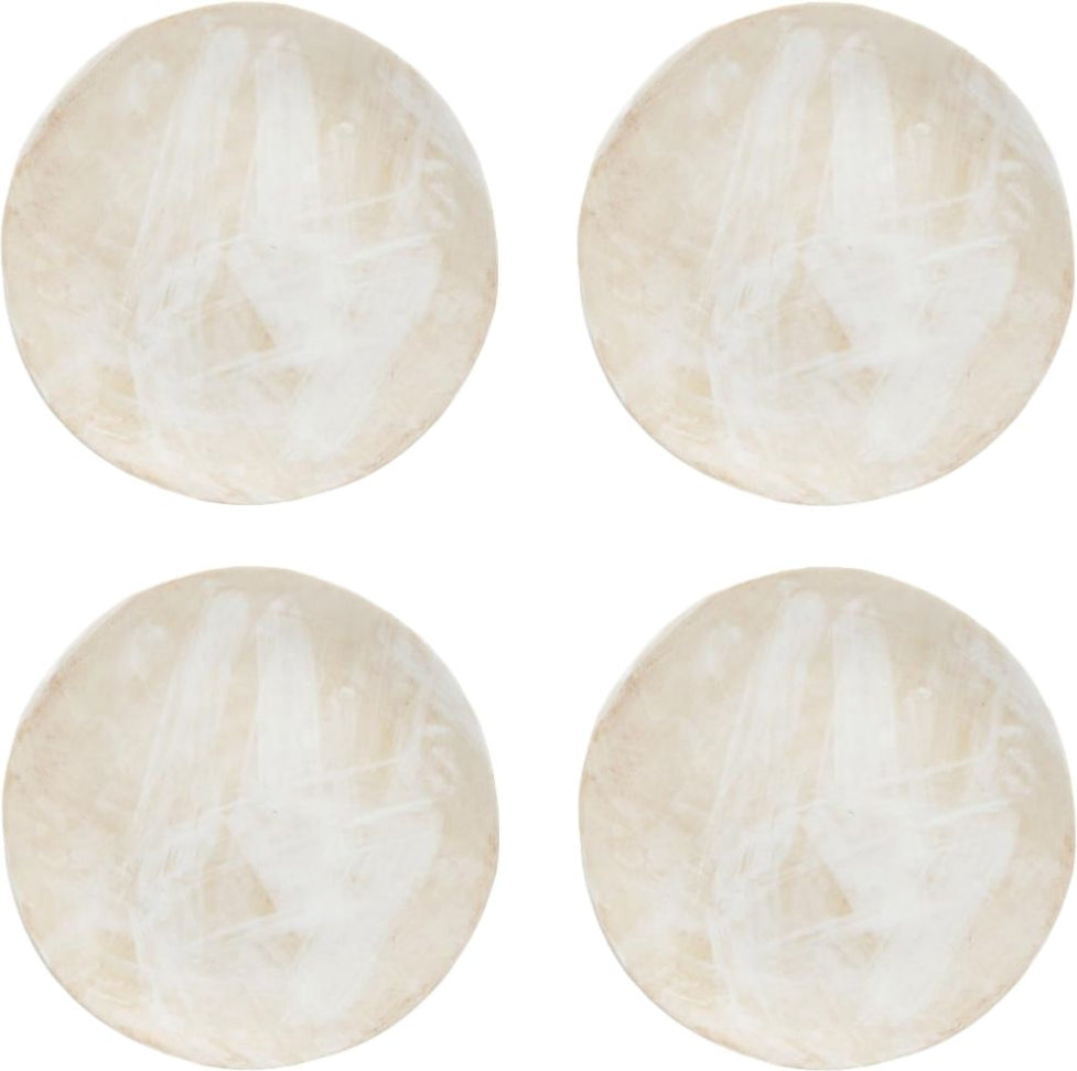Fortessa - 10.75" Ines White Dinner Plate, Pack of 4 (Collection No 2) - CT.2.WH.INES.27