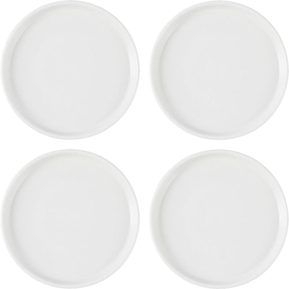 Fortessa - 10.75" Sound White Plate Lid, Pack of 4 - 6900.WHT.1178