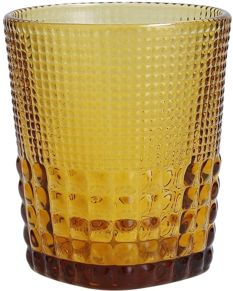 Fortessa - 11.5 Oz Malcolm D&V Amber D.O.F Glasses, Pack of 6 - DV.MALCOLMAM.04