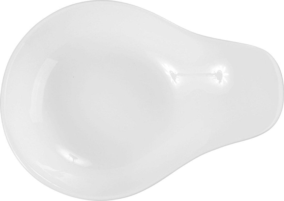 Fortessa - 12 PC 4.5" Fortaluxe SuperWhite Tasting Spoons Tasting Bowl (11 cm) - ALU-00-011
