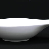 Fortessa - 12 PC 4.5" Fortaluxe SuperWhite Tasting Spoons Tasting Bowl (11 cm) - ALU-00-011