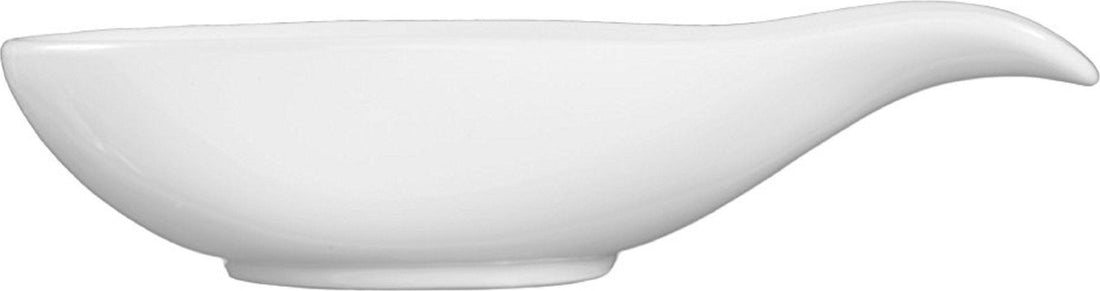Fortessa - 12 PC 4.5" Fortaluxe SuperWhite Tasting Spoons Tasting Bowl (11 cm) - ALU-00-011