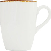 Fortessa - 12.75 oz Salt Tapered Mugs, Pack of 4 - TC7400.DV.4.17